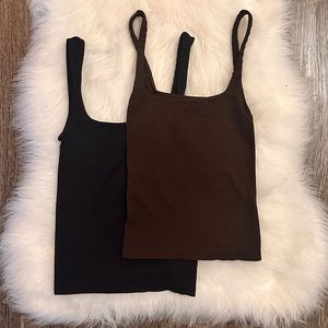 Two pack Free People tank tops.